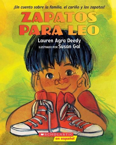 Zapatos para Leo (New Shoes for Leo)  by Lauren Agra Deedy at Abbey's Bookshop, 