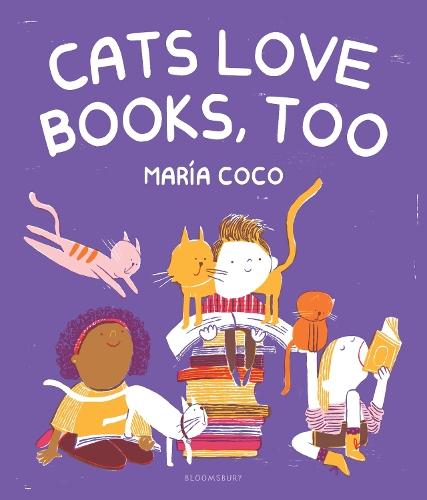 Cats Love Books, Too  by Maria Coco at Abbey's Bookshop, 