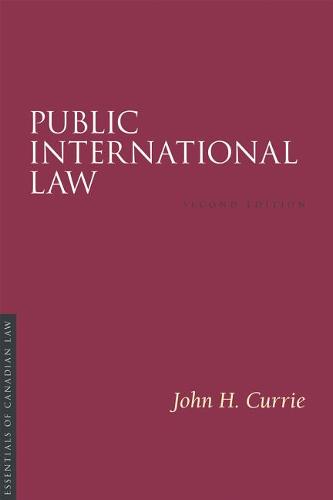 Public International Law, 2/e  by John H. Currie at Abbey's Bookshop, 