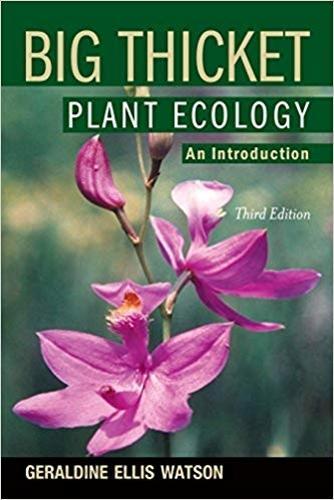 Big Thicket Plant Ecology: An Introduction