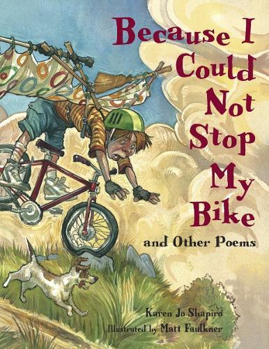 Because I Could Not Stop My Bike  by Karen Jo Shapiro at Abbey's Bookshop, 