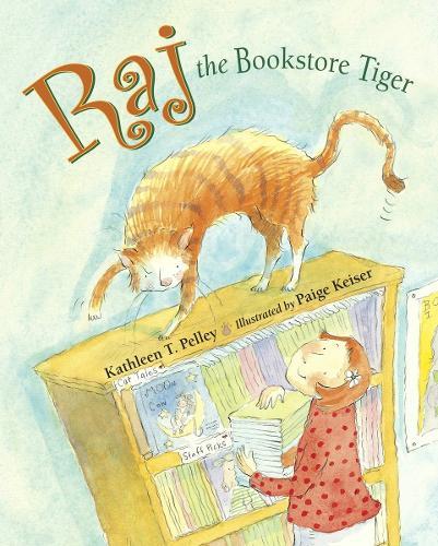 Raj the Bookstore Tiger  by Kathleen T. Pelley at Abbey's Bookshop, 