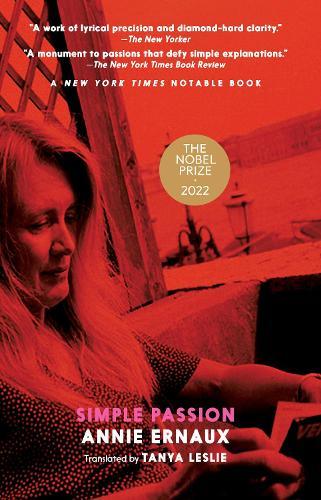 A Simple Passion  by Annie Ernaux at Abbey's Bookshop, 
