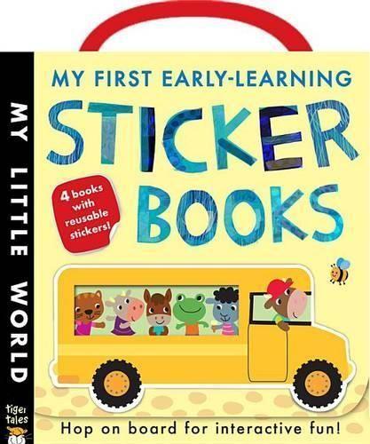 My First Early-Learning Sticker Books Boxed Set: 4 Books with Colorful Stickers!  by Jonathan Litton at Abbey's Bookshop, 
