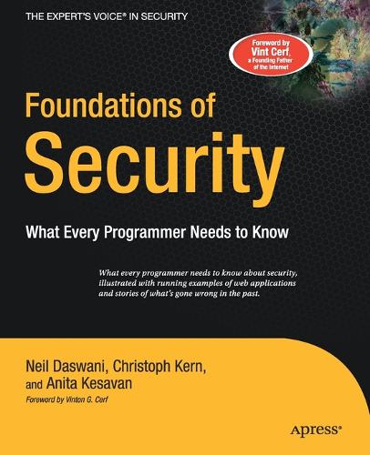 Foundations of Security: What Every Programmer Needs to Know  by Christoph Kern at Abbey's Bookshop, 