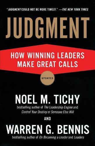 Judgment  by Noel M. Tichy at Abbey's Bookshop, 