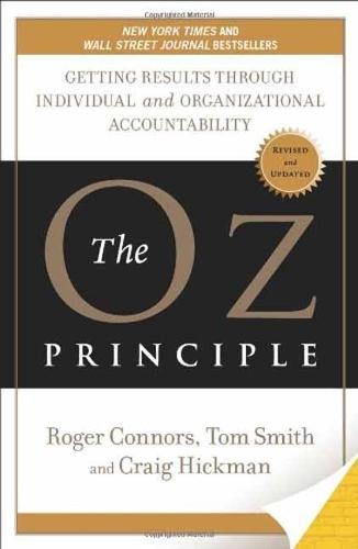 The Oz Principle  by Roger Connors at Abbey's Bookshop, 