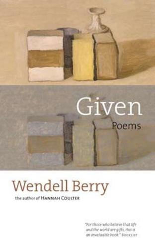 Given: Poems  by Wendell Berry at Abbey's Bookshop, 