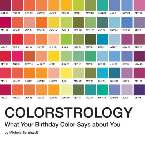 Colorstrology: What Your Birthday Color Says about You  by Michele Bernhardt at Abbey's Bookshop, 