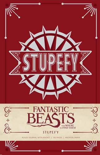 Stupefy Hardcover Ruled Journal (Fantastic Beasts and Where to Find Them)  by Insight Editions at Abbey's Bookshop, 