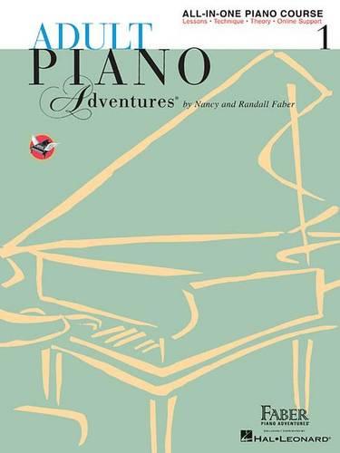 Adult Piano Adventures All-In-One Book 1: Spiral Bound  by Nancy Faber at Abbey's Bookshop, 