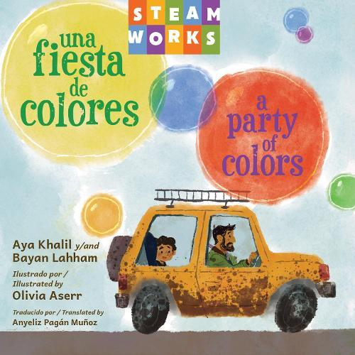 Una fiesta de colores / A Party of Colors  by Aya Khalil at Abbey's Bookshop, 