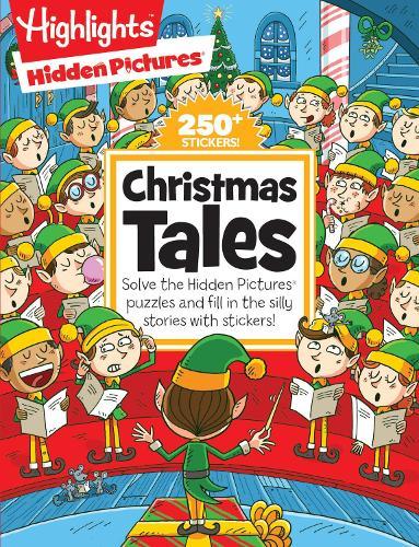 Christmas Tales: Must-Have Christmas Book for Kids with Christmas Puzzles, Over 250 Stickers and Silly Stories  by Highlights at Abbey's Bookshop, 