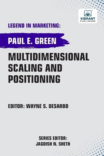 Multidimensional Scaling and Positioning  by Paul E Green at Abbey's Bookshop, 
