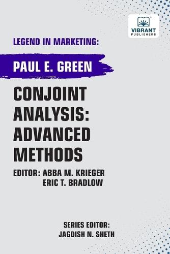 Conjoint Analysis: Advanced Methods  by Paul E Green at Abbey's Bookshop, 
