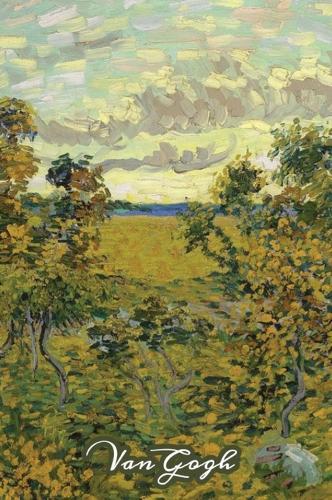 Sunset at Montmajour Van Gogh Note Book: Hardcover Journal Notebook Diary with Dot Grid, Lined, Blank Vintage Paper for Writing Drawing Journaling