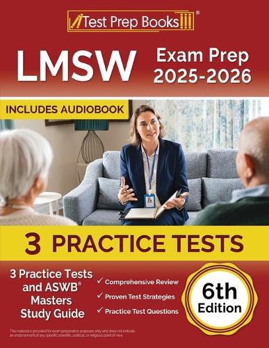 LMSW Exam Prep 2025-2026: 3 Practice Tests and ASWB Masters Study Guide [6th Edition]  by Lydia Morrison at Abbey's Bookshop, 