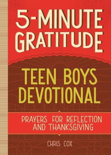 5-Minute Gratitude: Teen Boys Devotional  by Chris Cox at Abbey's Bookshop, 