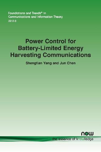 Power Control for Battery-Limited Energy Harvesting Communications  by Shengtian Yang at Abbey's Bookshop, 