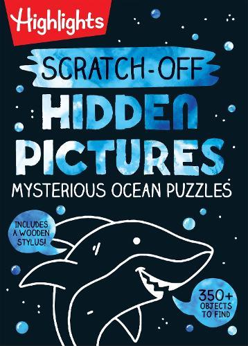 Scratch-Off Hidden Pictures Mysterious Ocean Puzzles  by Highlights at Abbey's Bookshop, 