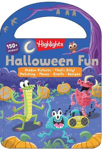 Halloween Fun: Spooktacular Puzzles, Crafts, Recipes and More Halloween Activities for Toddlers, 48-Page Halloween Board Book for Kids  by Highlights at Abbey's Bookshop, 