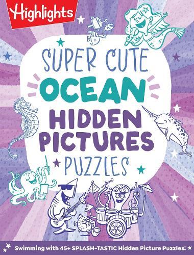 Super Cute Ocean Hidden Pictures Puzzles  by Highlights at Abbey's Bookshop, 