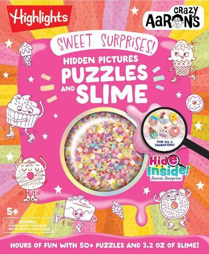 Sweet Surprises Puzzles & Slime: Hidden Pictures Puzzle Book and Non-Toxic Slime Kit with Scented Slime and Slime Mix-Ins for Kids 5 and Up  by Highlights at Abbey's Bookshop, 