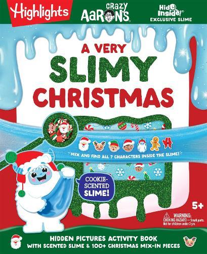 A Very Slimy Christmas: Hidden Pictures Activity Book with Scented Slime & 100+ Christmas Mix-In Pieces  by Highlights at Abbey's Bookshop, 