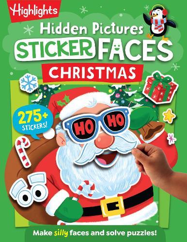 Hidden Pictures Sticker Faces: Christmas  by Highlights at Abbey's Bookshop, 