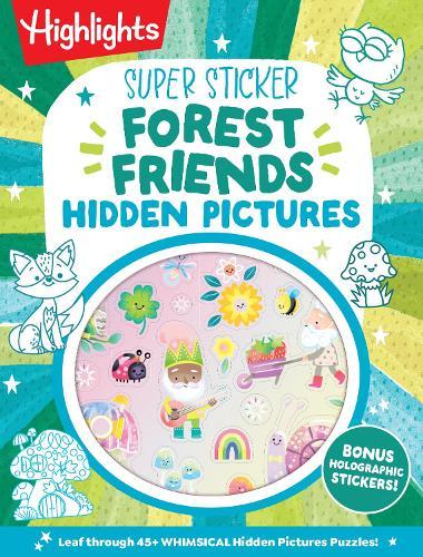 Super Sticker Forest Friends Hidden Pictures  by Highlights at Abbey's Bookshop, 