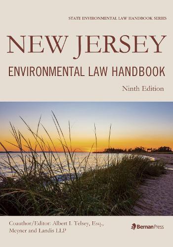 New Jersey Environmental Law Handbook  by Albert I. Telsey at Abbey's Bookshop, 