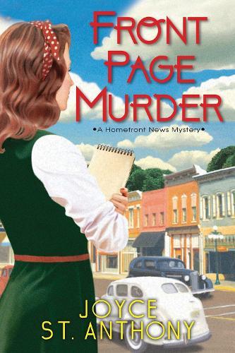 Front Page Murder  by Joyce St. Anthony at Abbey's Bookshop, 