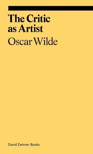 The Critic as Artist  by Oscar Wilde at Abbey's Bookshop, 