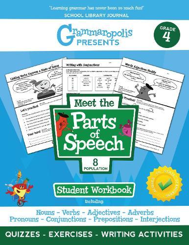 The Parts of Speech Workbook, Grade 4  by Coert Voorhees at Abbey's Bookshop, 
