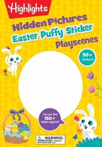 Easter Hidden Pictures Puffy Sticker Playscenes: Pictures Easter Activity Book with Over 50 Kids Stickers, Perfect Easter Present for Kids 3-6  by Highlights at Abbey's Bookshop, 