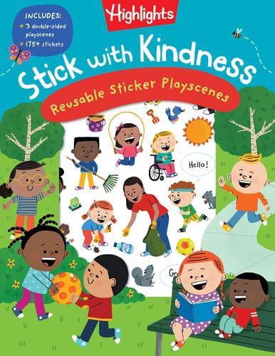 Stick with Kindness: Reusable Sticker Playscenes  by Ayscenes at Abbey's Bookshop, 