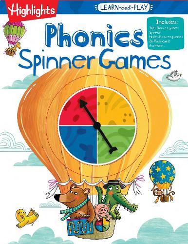 Highlights Learn-and-Play Phonics Spinner Games  by Highlights Learning at Abbey's Bookshop, 