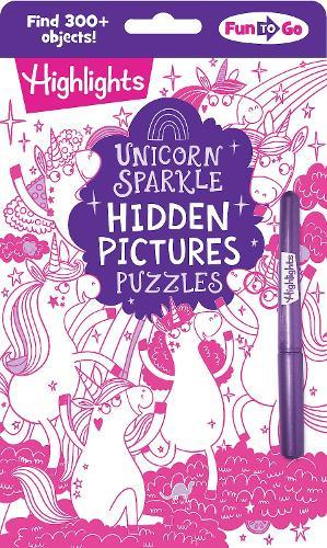 Unicorn Sparkle Hidden Pictures Puzzles  by Highlights at Abbey's Bookshop, 