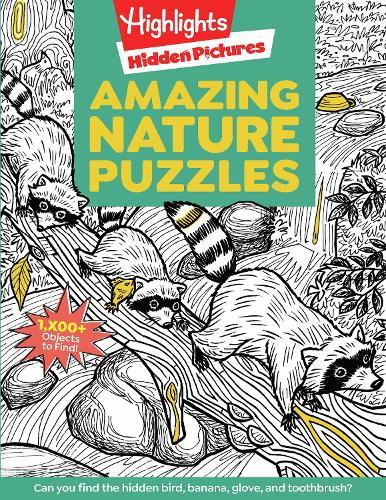 Amazing Nature Puzzles: Explore & Discover with Over 100 Fun Hidden Pictures Nature Puzzles, Celebrate the Wonders of Nature with a Nature Activity Book for Kids  by Highlights at Abbey's Bookshop, 