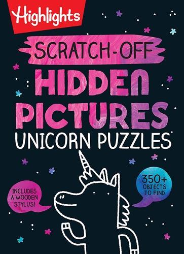 Scratch-Off Hidden Pictures Unicorn Puzzles  by Highlights at Abbey's Bookshop, 