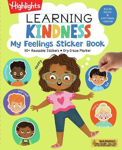 Learning Kindness My Feelings Sticker Book  by Highlights at Abbey's Bookshop, 