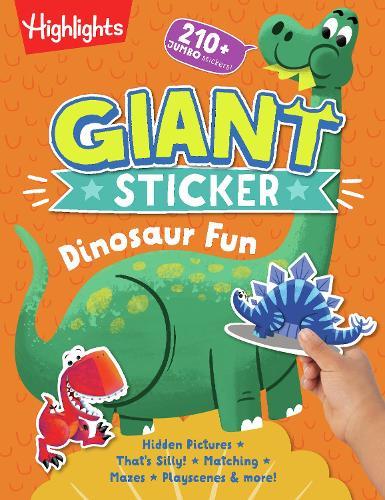 Giant Sticker Dinosaur Fun  by Highlights at Abbey's Bookshop, 