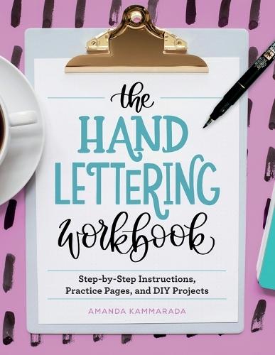 The Hand Lettering Workbook  by Amanda Kammarada at Abbey's Bookshop, 