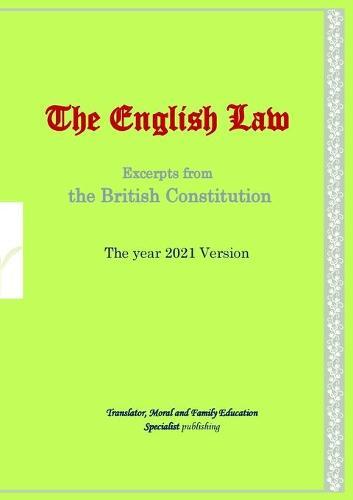 The English Law  by Erena a Svirska-Huish at Abbey's Bookshop, 