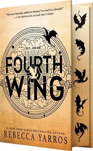 Fourth Wing (Wing and Claw Collection)  by Rebecca Yarros at Abbey's Bookshop, 