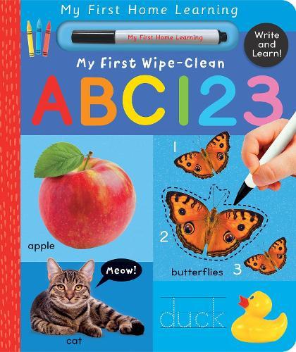 My First Wipe-Clean ABC 123: Write and Learn!  by Lauren Crisp at Abbey's Bookshop, 