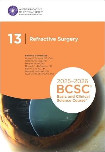 2025-2026 Basic and Clinical Science Course, Section 13: Refractive Surgery Print  by Michael J. Taravella at Abbey's Bookshop, 