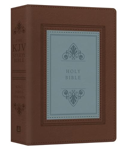 The KJV Study Bible - Large Print - Indexed [teal Inlay]  by Barbour Bibles at Abbey's Bookshop, 