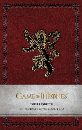 House Lannister Ruled Notebook (Game of Thrones)