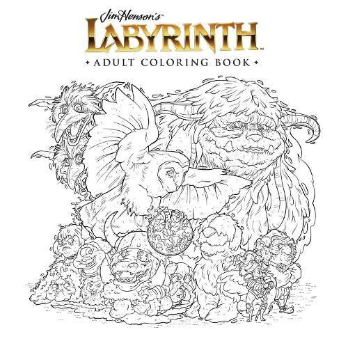 Jim Henson's Labyrinth Adult Coloring Book  by Jim Henson at Abbey's Bookshop, 